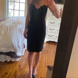Nicole Miller Artelier Lace Cocktail Dress